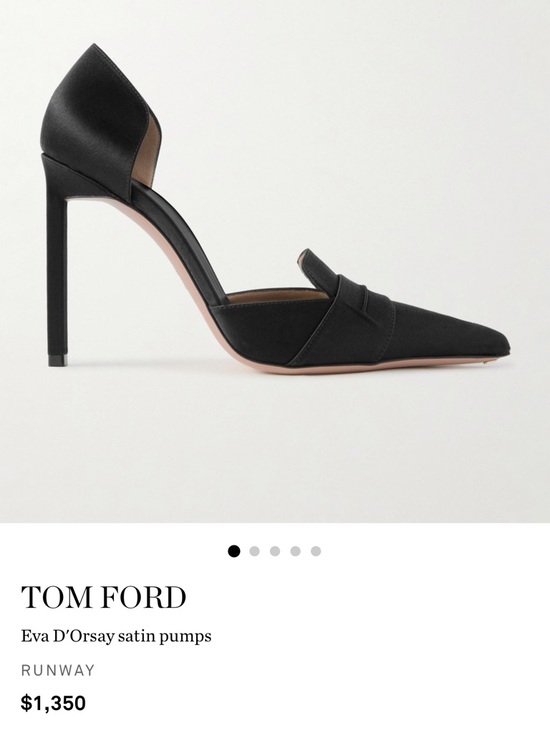 Tom Ford Shoes - Tom Ford Elegant Black Heels RUNWAY